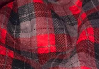 Red Gray Plaid